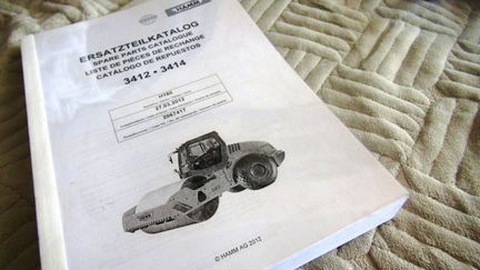 Каталог запасных частей Hamm 3412 / Hamm 3414