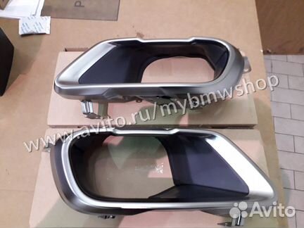 Насадки на глушитель BMW X7 G07 M50D