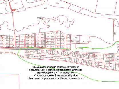 Набережные челны снт восход карта