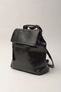 Новый женский черный рюкзак портфель