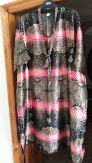 Туника шелковая для дома и отдыха