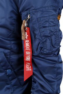 Куртка Alpha Ind 133009 MA-1 VF 59 Wmn ocean blue