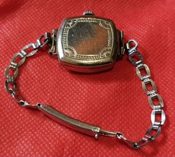 Женские резные часики Elaine фольга белого золота