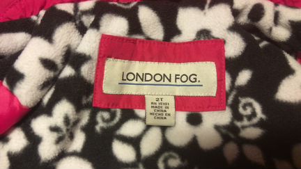 Куртка London Fog на девочку