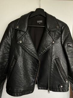 Куртка кожаная topshop