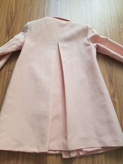 Плащ zara; розовый плащ; пальто