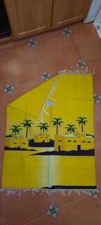 Ковер шерстяной тканный половик