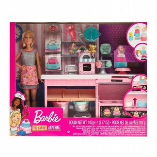 Новый набор Barbie кондитерская Оригинал Mattel