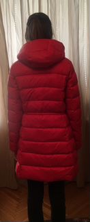 Пуховик пальто зимнее на девочку 11-12 лет Benetto