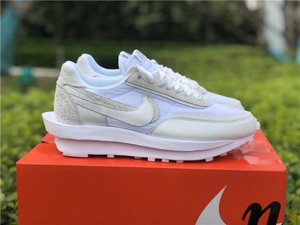 Nike LD Waffle Sacai White Nylon, 12 US