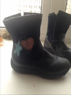 Bagira кожаные ботинки для девочки