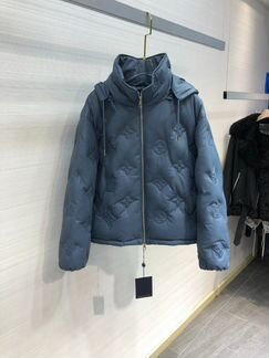 Пуховик кожаный Louis Vuitton