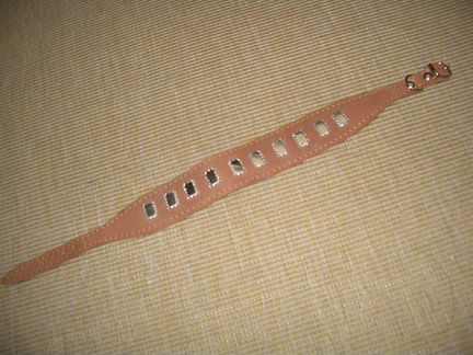 Ошейник для собаки из натуральной кожи. Новый