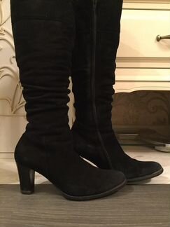 Сапоги замшевые (натуральная) еврозима