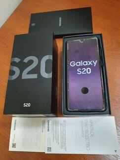 Samsung Galaxy S20 128Gb Новый Ростест Комплект