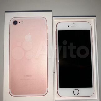 iPhone 7 128gb розовый