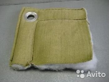 Штора в гараж утепленная Брезент 3сл морозостойкий