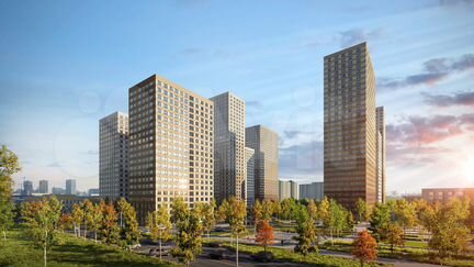 3-к квартира, 90 м², 16/21 эт.