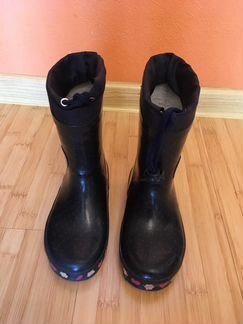 Резиновые сапоги для девочки
