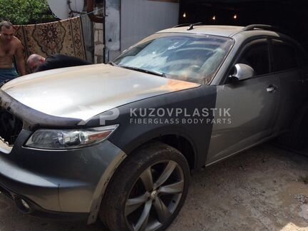 Крыло инфинити фх 35 стеклопластиковое