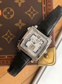 Ulysse Nardin Quadrato Dual Time Silver Dial