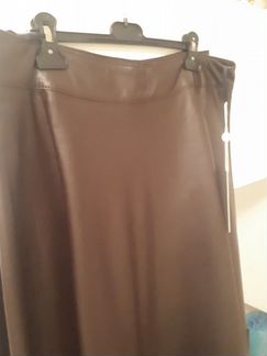 Юбка эко кожа