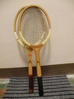 Ракетка теннисная, Динамо СССР, деревянная (бук)