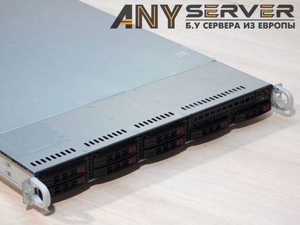 Сервер Supermicro 1027R 2xE5-2640 16Gb 8x2.5