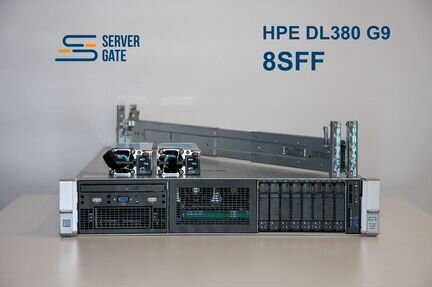 Сервер HP DL380 G9 8SFF 2x E5-2660v3 128 GB