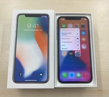 Телефон iPhone X 256gb Рст Оригинал