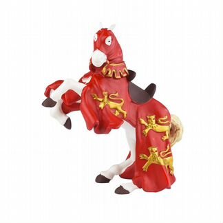 Фигурка Papo Конь короля Ричарда, красный (39340)