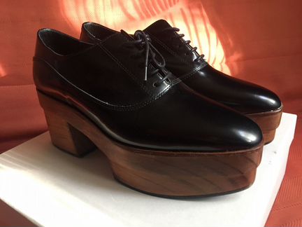 Ботинки uterque (spain) 37 размер (кожа), новые