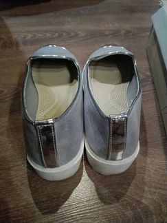 Нарядные слипоны туфли