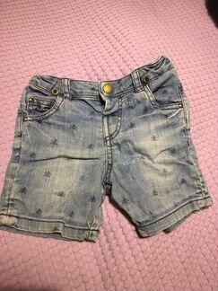 Шорты джинсовые 2-3 года для мальчика