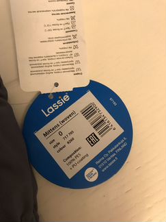 Варежки новые Lassi размер 0