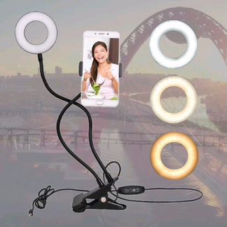 Фото-Селфи лампа на прищепке Новая