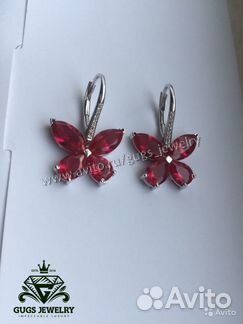 Новые золотые серьги Graff с брилл 8.5гр