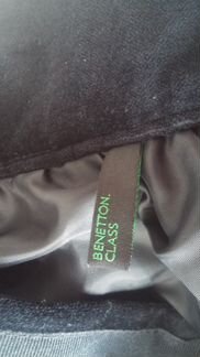 Юбки benetton велюр размер XL и 2XL