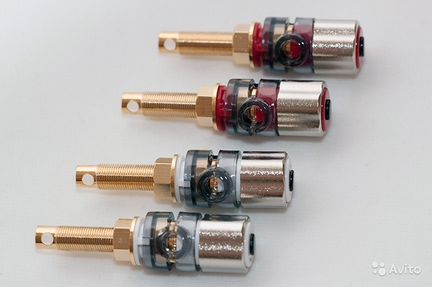 Терминалы акустические позолоченные Дания