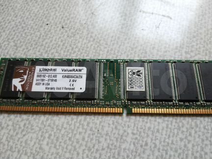 Модуль памяти Kingston kvr400x64c3a/256