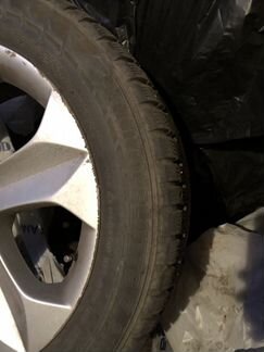 Колёса BMW X6, зимние шипованные оригинальные R19