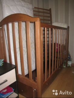 Кровать детская с матрасом