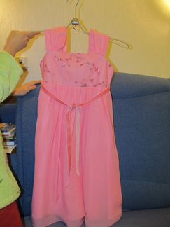 Нарядное платье-сарафан 6-9 лет