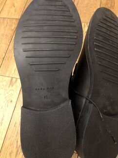 Ботинки кожаные новые zara