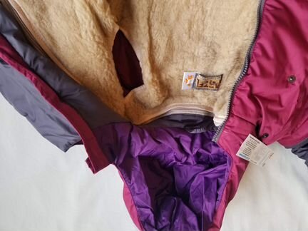 Новый зимний комплект: куртка и полукомбинезон 116