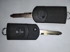 Ключ корпус для Mazda (Мазда) выкидной с чипом
