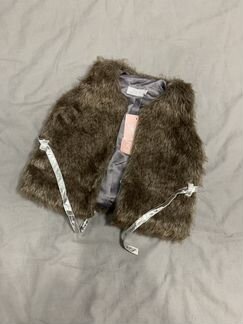 Жилетка меховая детская 2-3 года