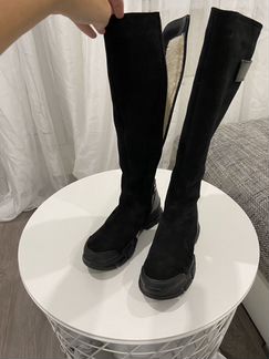 Сапоги овчина/замша (новые)