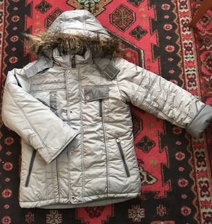 Новый зимний комплект (куртка+комбинезон) 140-146