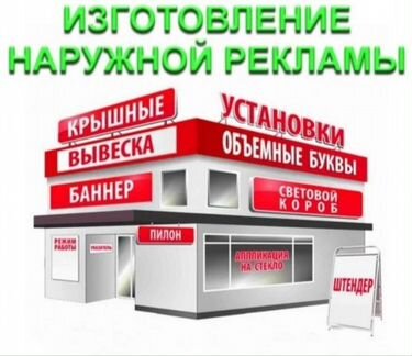 Изготовление вывесок, объемные буквы, световые кор